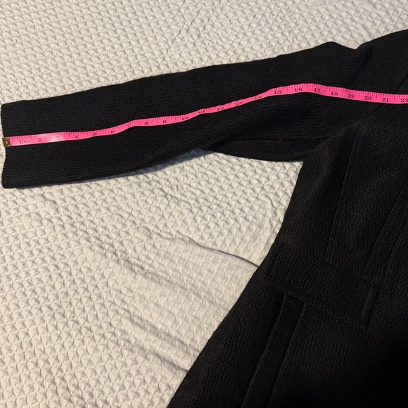 Banana Republic Classic Black Trench Coat | Very Good Condition - Picture 9 of 14